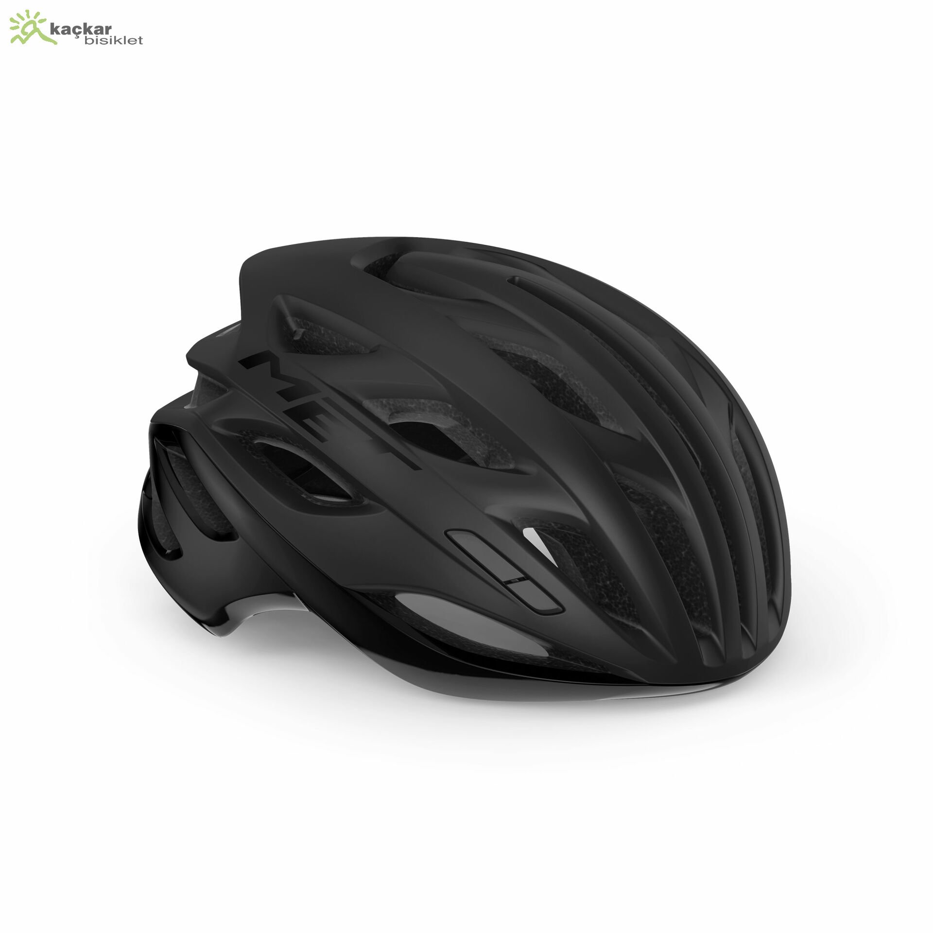 MET Helmets Estro Mips Road Kask Black / Matt Glossy