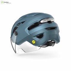 MET Helmets Intercity Mips City , Urban Kask Blue Metallic / Matt