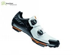 DMT MH1 Karbon Dağ Bisikleti Ayakkabısı Beyaz / Siyah