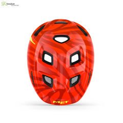 MET Helmets Hooray Çocuk Kask Red Zebra