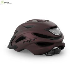 MET Helmets Crossover Trekking And City Oversize Kask Burgundy / Matt