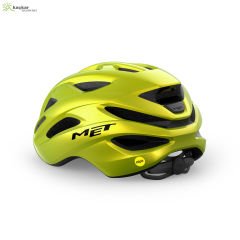 MET Helmets Idolo Mips Road Kask Universal Size Lime Yellow Metallic / Glossy