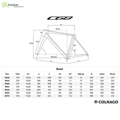 Colnago C68 Titanium Disc Frame Kit HTBK