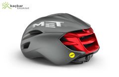 MET Helmets Manta Mips Road Kask Dark Slate Red / Matt