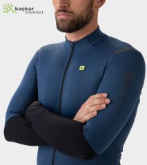 ALE R-EV1 Warm Race 2.0 Long Sleeve Jersey Air Force Blue