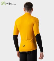 ALE R-EV1 Warm Race 2.0 Long Sleeve Jersey Yellow