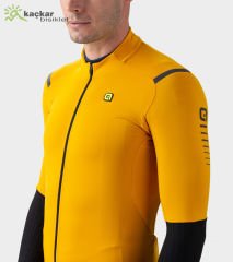 ALE R-EV1 Warm Race 2.0 Long Sleeve Jersey Yellow