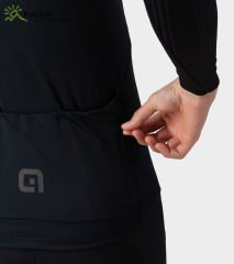 ALE R-EV1 Warm Race 2.0 Long Sleeve Jersey Siyah