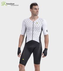 ALE R-EV1 HIVE Yazlık Skinsuit Siyah / Beyaz