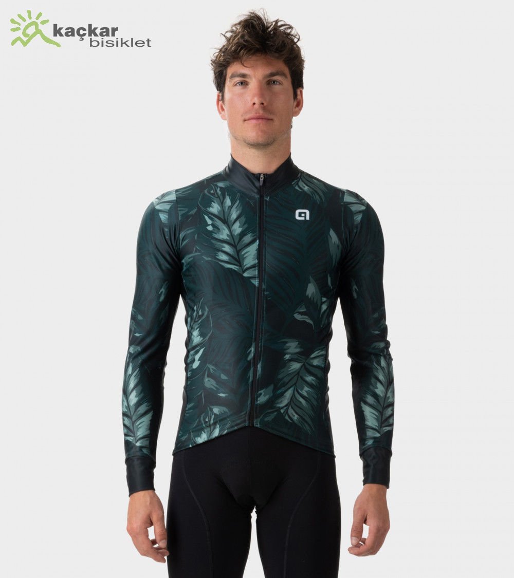 ALE PR-E Wild Long Sleeve Kışlık Forma Forest Green