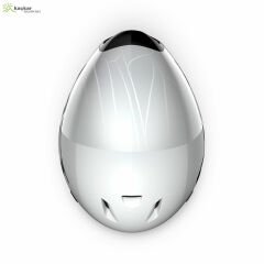 MET Helmets Codatronca Aero TT Kask White Silver / Matt Glossy
