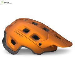 MET Helmets Terranova Mtb Kask Orange Titanium Metallic / Matt