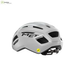 MET Helmets Vinci Mips Road Kask White Silver / Glossy