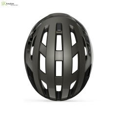 MET Helmets Vinci Mips Road Kask Titanium Metallic / Glossy
