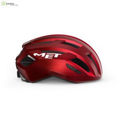 MET Helmets Vinci Mips Road Kask Red Metallic / Glossy