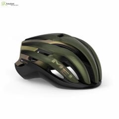MET Helmets Trenta Mips Road Kask Olive Iridescent / Matt