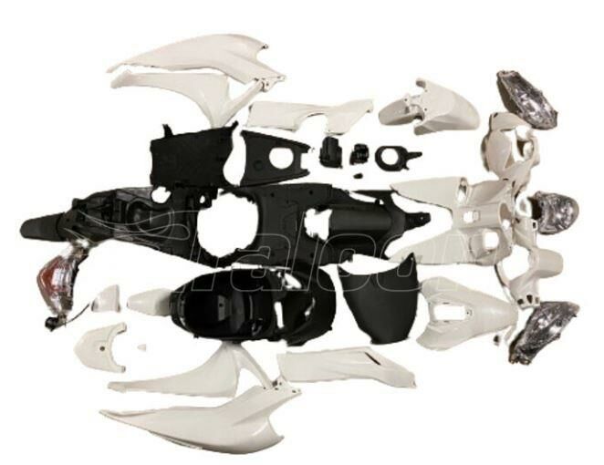 HONDA DİO KAPORTA SETİ BEYAZ AYDINLATMA GRUBU DAHİL (28 PARÇA FULL SET)