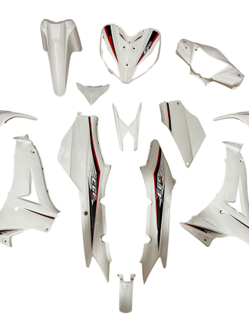 KUBA CUP100 EGE KAPORTA SETİ BEYAZ 13 PARÇA