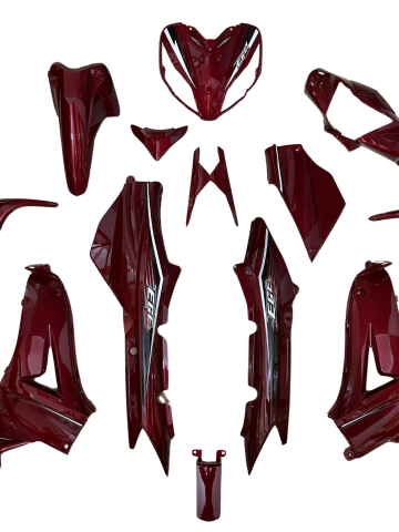 KUBA CUP100 EGE KAPORTA SETİ KIRMIZI 13 PARÇA