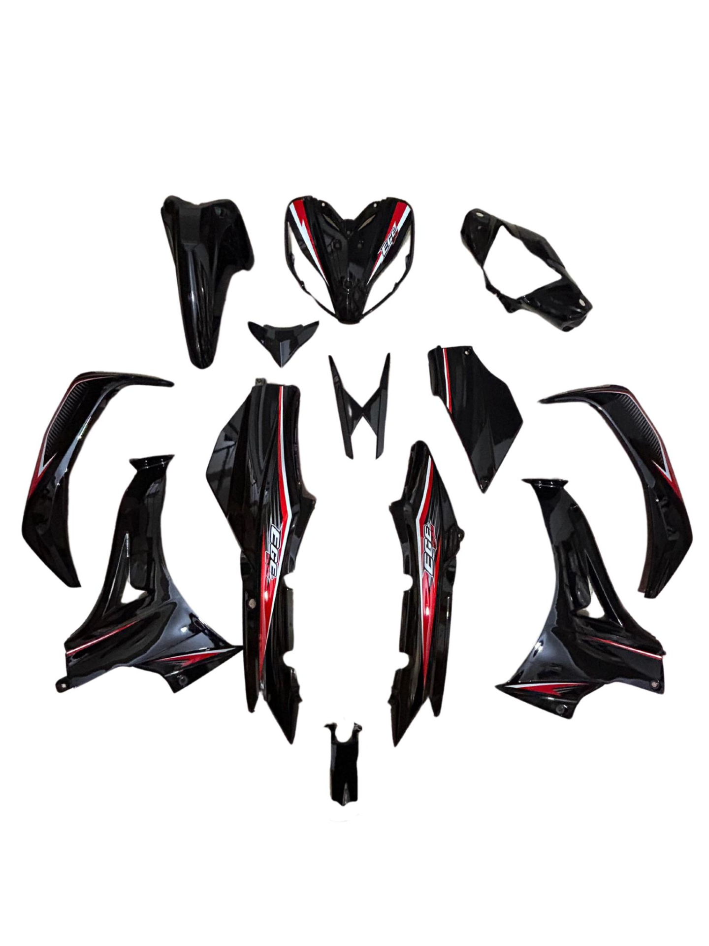 KUBA CUP100 EGE KAPORTA SETİ SİYAH 13 PARÇA