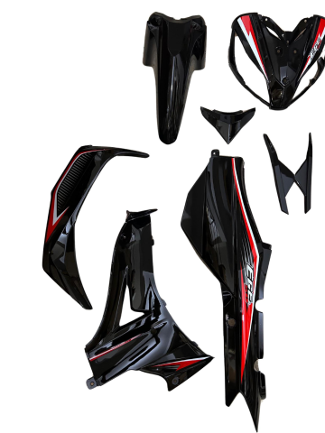 KUBA CUP100 EGE KAPORTA SETİ SİYAH 13 PARÇA