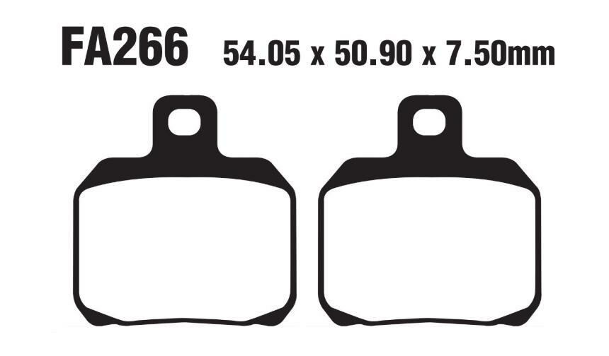 E-BİS VOLTA ÖN FREN BALATASI FA266