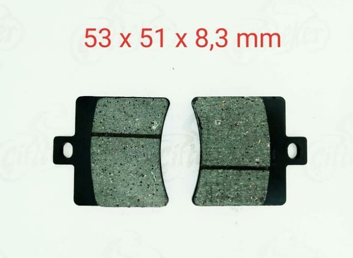 VOLTA APEC APX5 150 ARKA FREN DİSK BALATASI