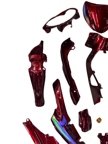 MONDİAL FT110 KOMPLE KAPORTA SETİ KIRMIZI 19 PARÇA İTHAL