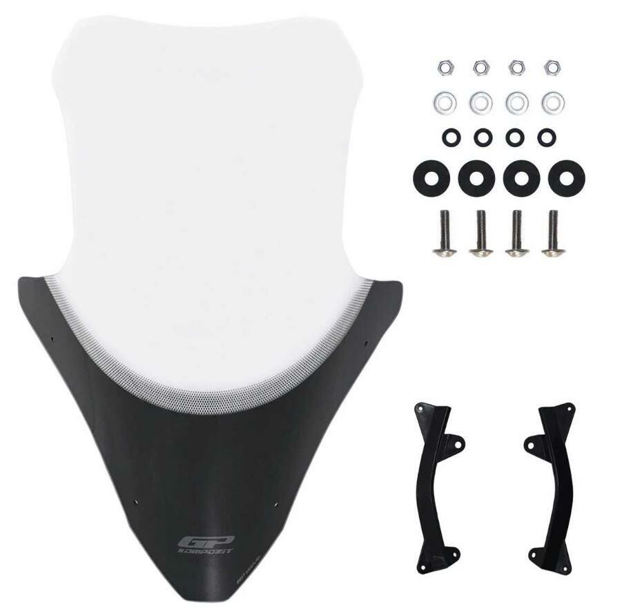 GP KOMPOZİT HONDA PCX 125 2021-2024 SİPERLİK ÖN CAM ŞEFFAF 70cm