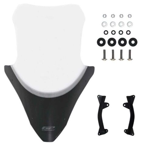 GP KOMPOZİT HONDA PCX 125 2021-2024 SİPERLİK ÖN CAM ŞEFFAF 70cm