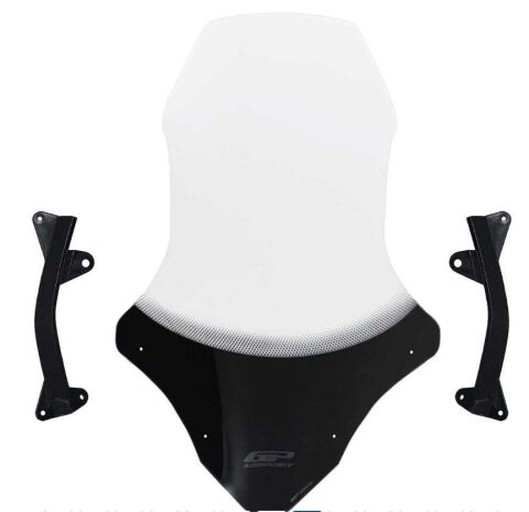 GP KOMPOZİT HONDA PCX125 2021-2024 SİPERLİK ÖN TUR CAMI ŞEFFAF 79cm