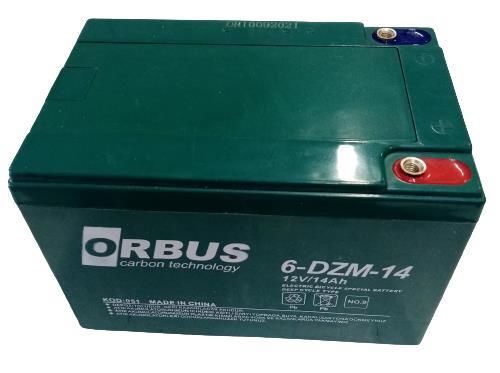 ORBUS 12V 14AH ELEKTRİKLİ BİSİKLET AKÜSÜ