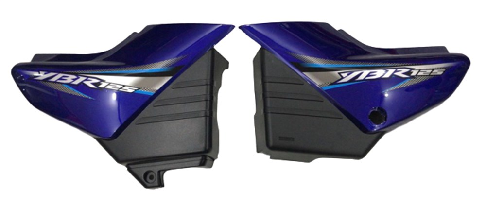 YAMAHA YBR 2004-2009 SAĞ SOL AKÜ KAPAKLARI MAVİ TAKIM İTHAL