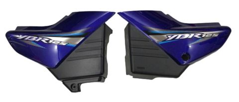 YAMAHA YBR 2004-2009 SAĞ SOL AKÜ KAPAKLARI MAVİ TAKIM İTHAL