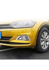 Volkswagen Polo Uyumlu Sis Farı Çerçevesi -2017 Paslanmaz Çelik Parça