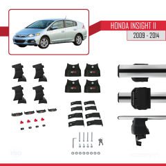 Honda Insight II 2009-2014 Arası ile uyumlu ACE-4 Ara Atkı Tavan Barı GRİ