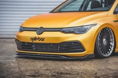 Volkswagen Golf Uyumlu 8 Ön Lip 2 Parça (Plastik)