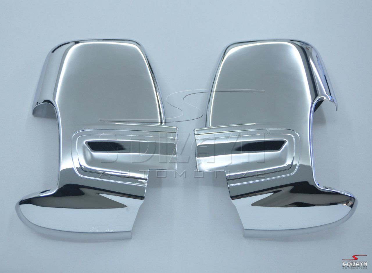 Ford Transit Uyumlu Ayna Kapağı 2 Parça. ABS. Krom 2014 Üzeri