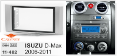 ISUZU D-Max 2006-2011 - 7 INC Çerçeve Gümüş Renk 11-482