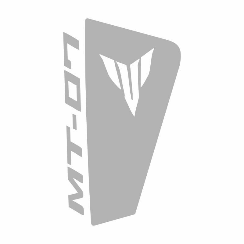 Yamaha Mt07 2014 - 2017 Uyumlu Beyaz Siperlik Sticker Set