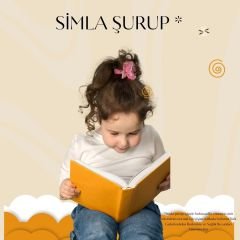 SİMLA ŞURUP ALA ,LİZİN,ARJİNİN,MULTİMİNERAL, MULTİVİTAMİN.    (Elzem yağ asitleri çocukların normal büyümesi ve gelişimi için gereklidir. İyot çocukların normal büyümesine katkıda bulunur. Demir çocukların normal bilişsel gelişimine katkıda bulunur.