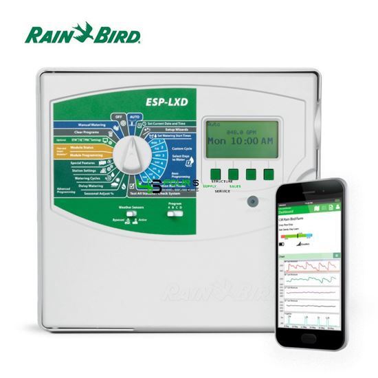 Rainbird ESP-LXD Dekoder Kontrol Ünitesi, Standart 50 istasyon kapasiteli, 200 istasyona kadar yükseltilebilir. Otomatik Sulama Sistemi Kontrol Ünitesi