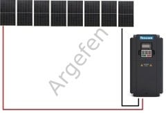 2.2kW 2200 Watt 3Hp 3 Faz Sürücülü 3.600Watt Solar Panelli Sulama Paket-3