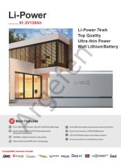 SAKO Lityum Akü 51,2V 138Ah (LiFePo4) 7 kWh