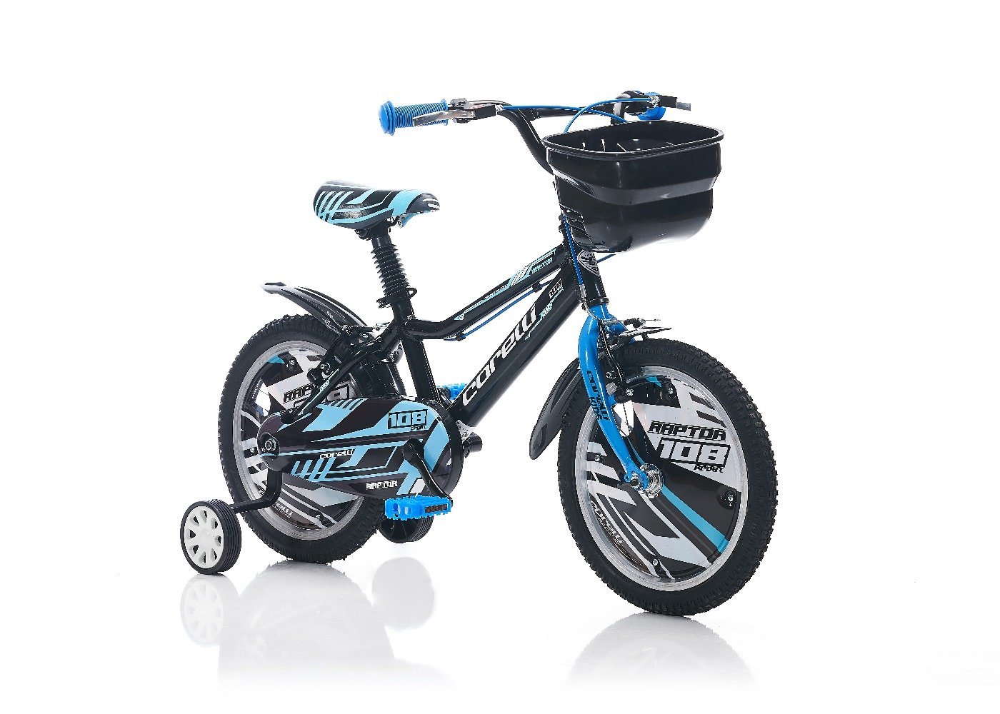 Corelli Raptor 16 Jant Bisiklet Siyah-Mavi
