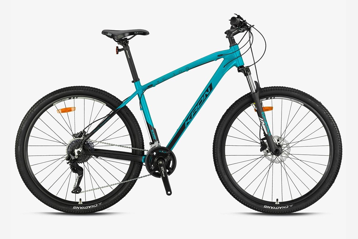 Kron XC 300 Hidrolik Fren 29 Jant Dağ Bisikleti Mat Turkuaz-Siyah 43 cm