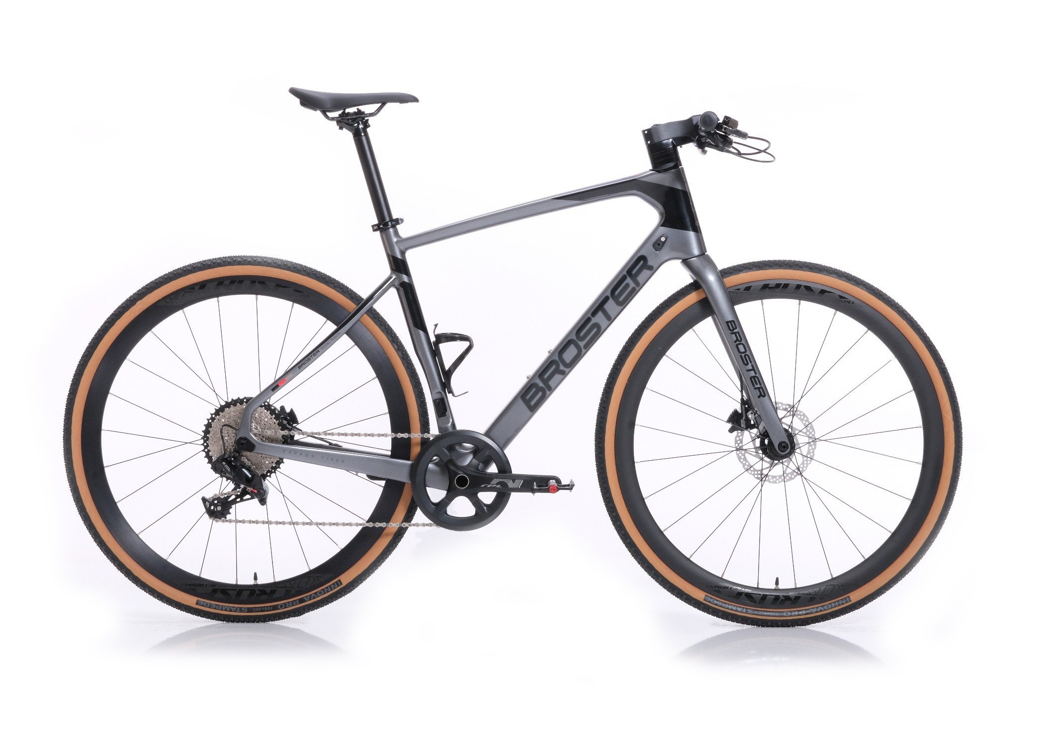 Broster Enduro Cr 1000 Karbon Şehir Bisikleti Gri 56 cm