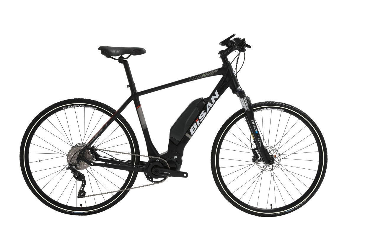 Bisan E-Trekking Siyah-Kırmızı 48 cm