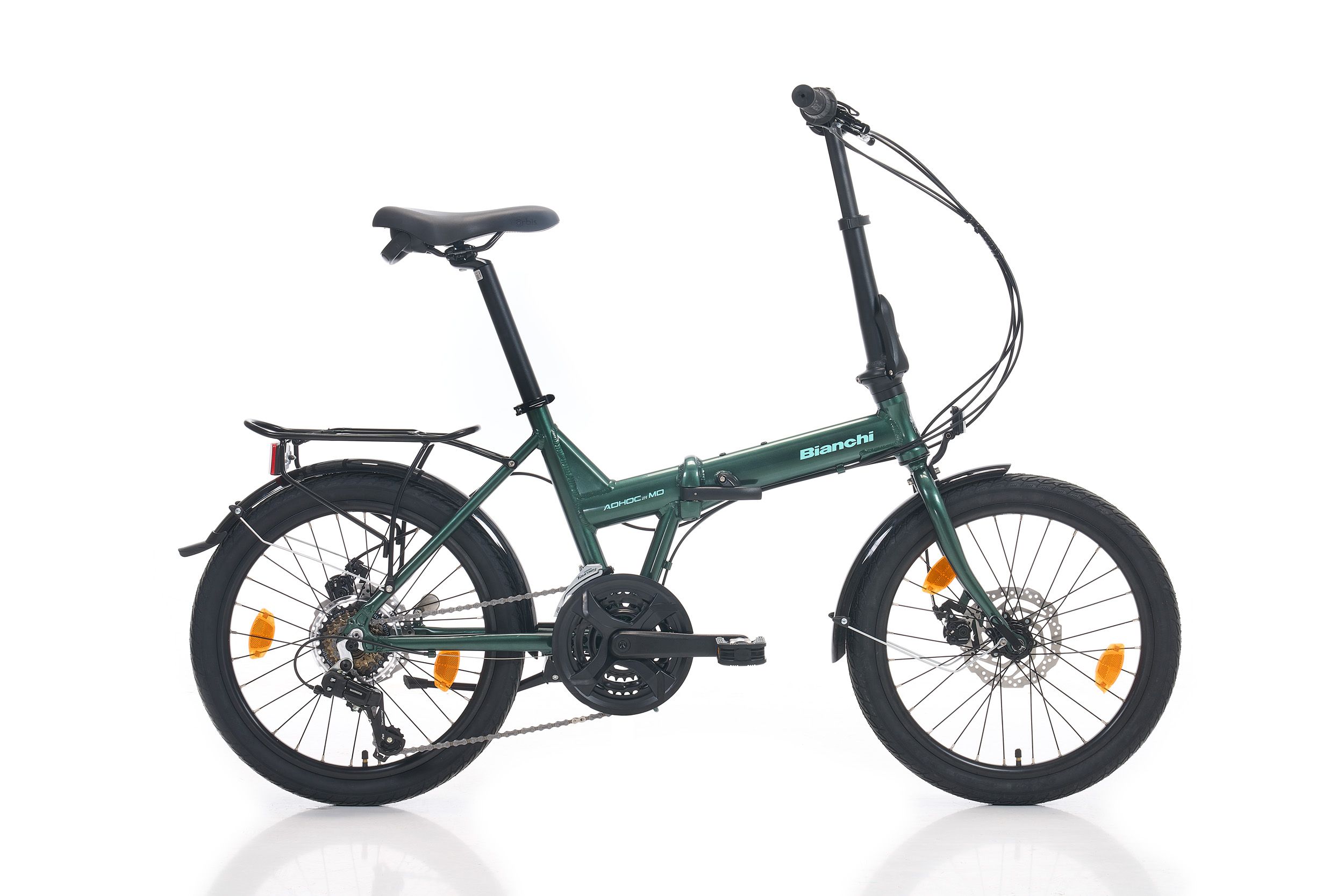 Bianchi Adhoc 20 Jant Mekanik Fren Katlanır Bisiklet Yeşil