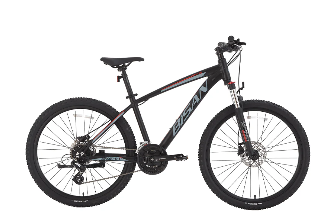 Bisan MTX 7300 29 Jant Dağ Bisikleti Mat Siyah-Gri 43 cm